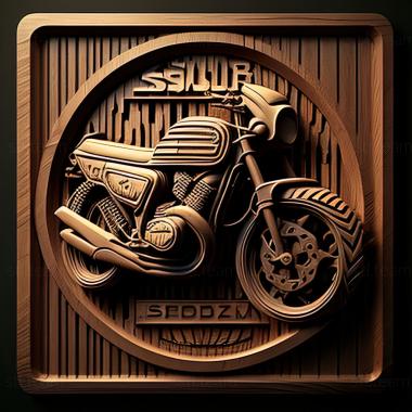 3D модель Suzuki GSF 250 Bandit (STL)